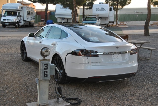 Charging your EV at an RV Campground